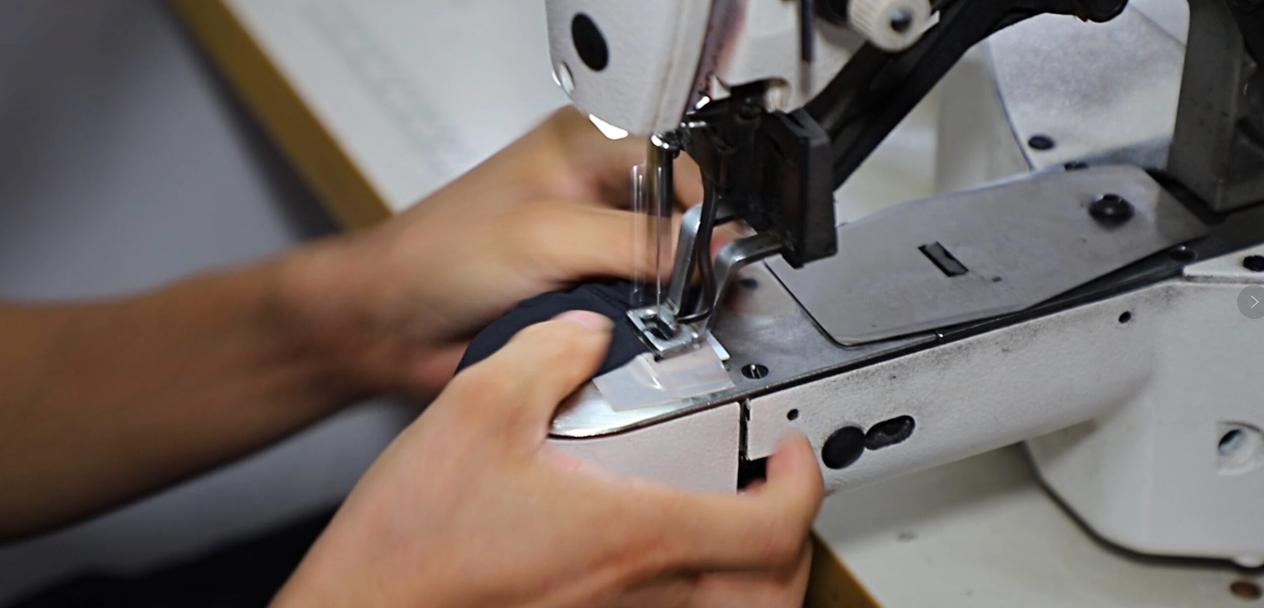 Split-screen image showing OEM and ODM differences in underwear manufacturing