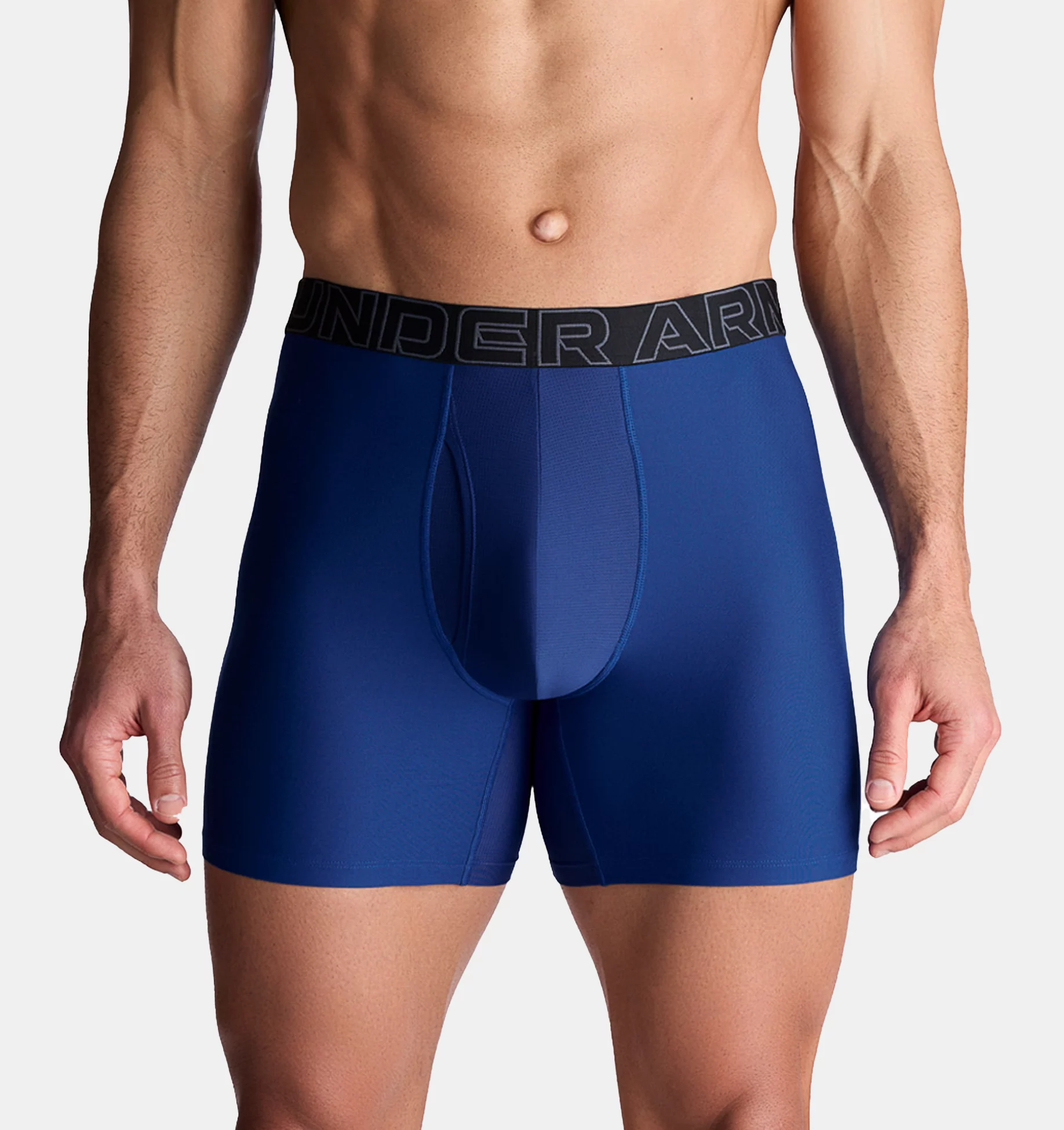 Boxerjock underwear displayed on a wooden table