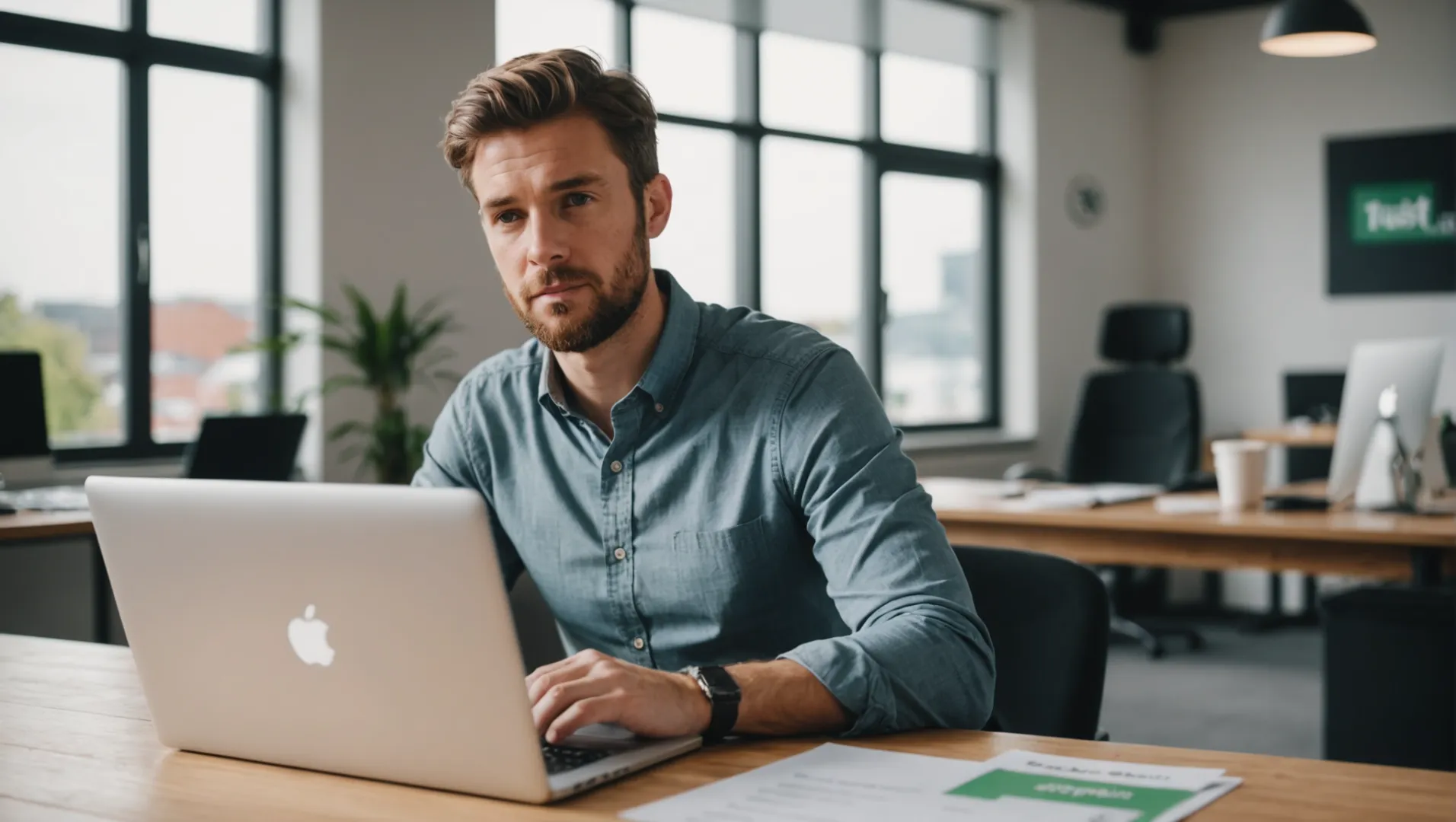 A business professional evaluating a manufacturer's reputation through digital reviews and certifications.