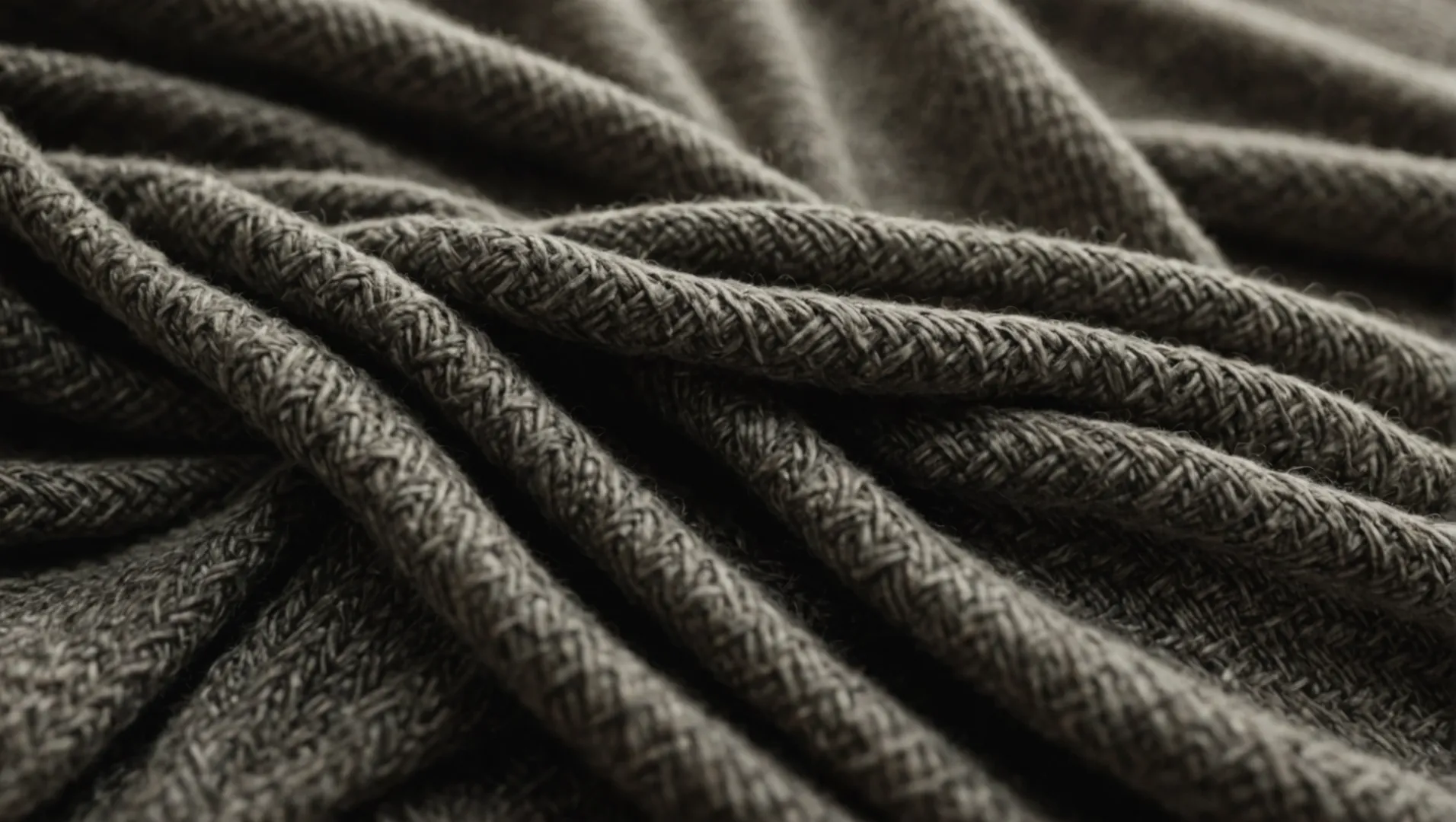 Close-up of soft Merino wool fabric for underwear