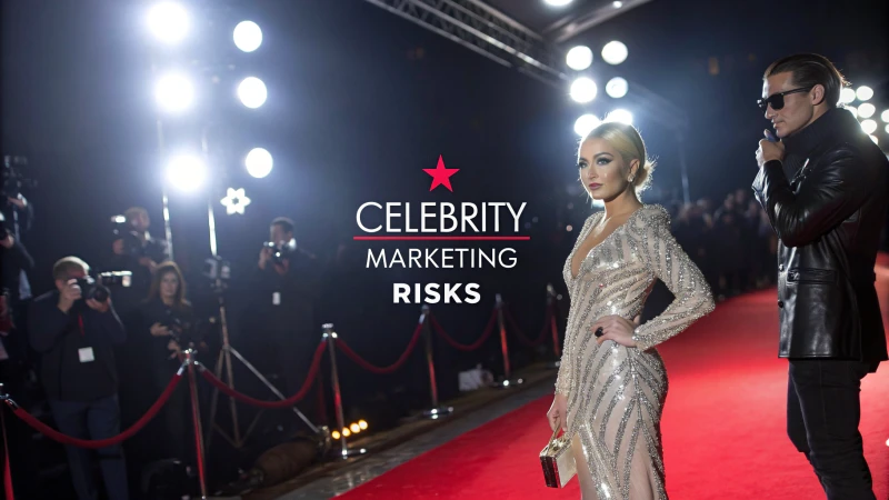 A split image showing a glamorous celebrity and a shadowy figure.