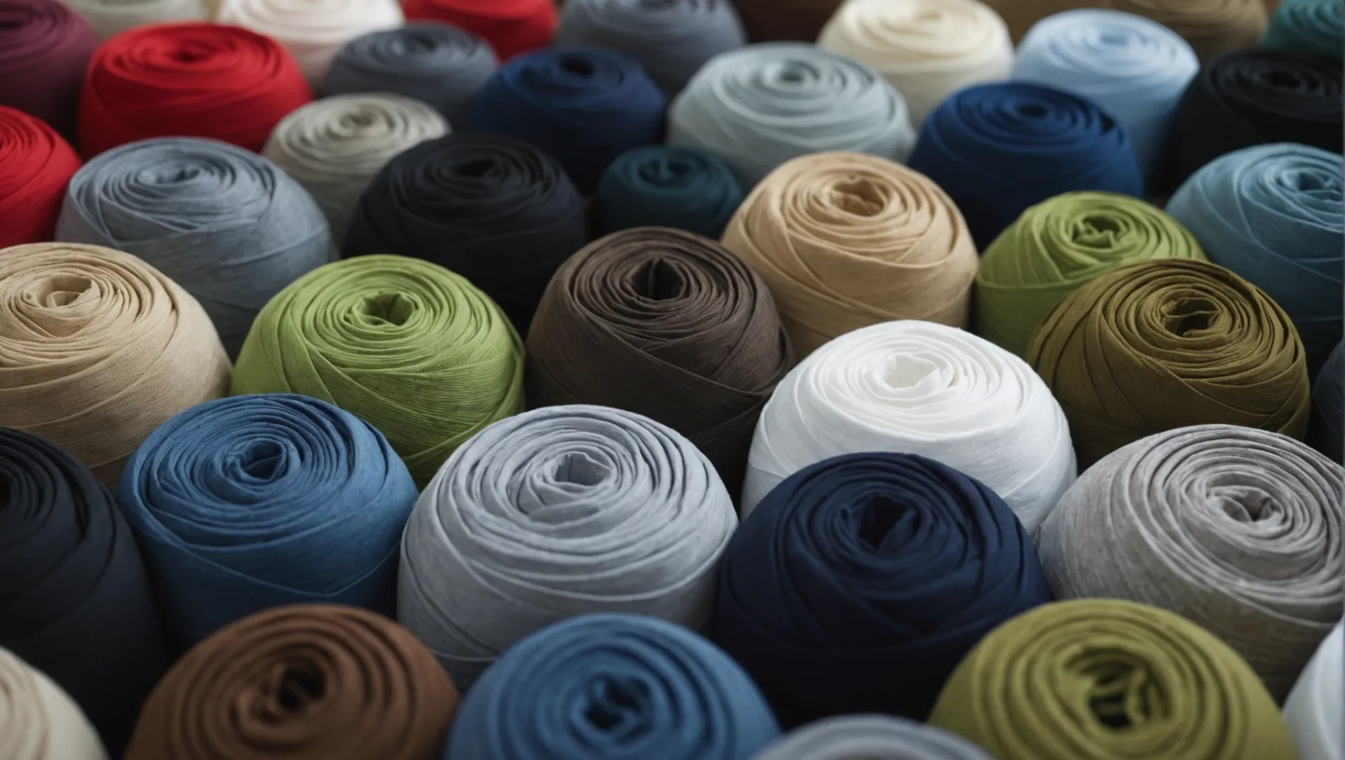 Underwear Fabric Comparison Various types of underwear fabrics displayed with textures visible