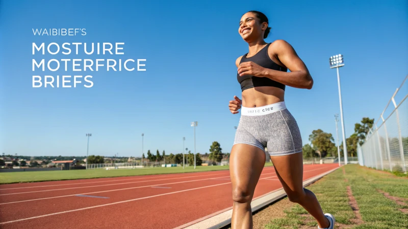 Athletic person jogging on a sunny outdoor track