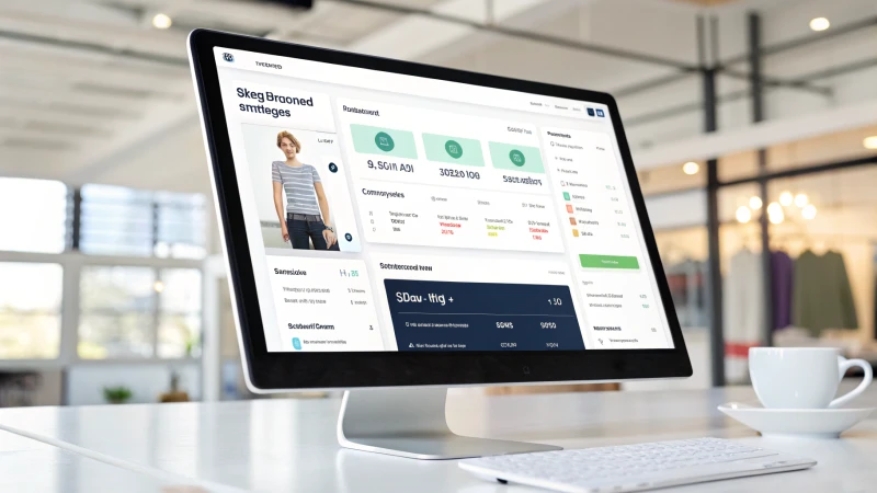 A sleek e-commerce dashboard showcasing Shopify features for private label sellers.