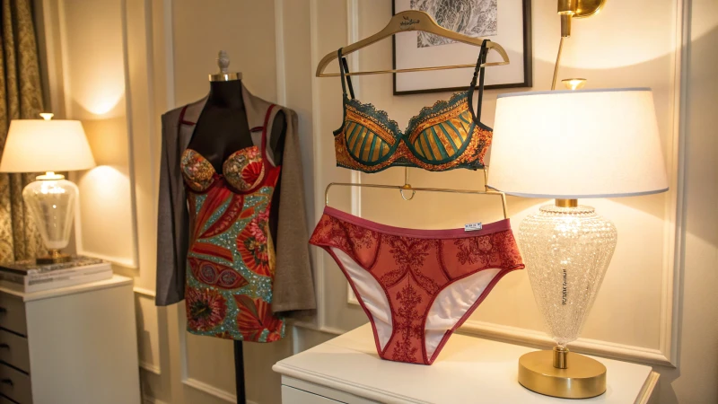 Display of custom and regular lingerie